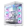 Korpuss MODECOM Volcano SPACE XL ARGB FULL TOWER 5F White Photo 11