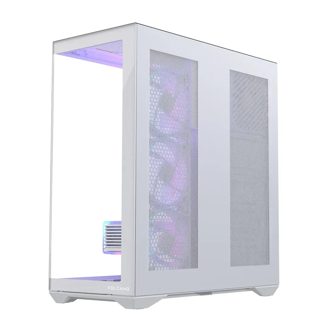 Korpuss MODECOM Volcano SPACE XL ARGB FULL TOWER 5F White Photo 12