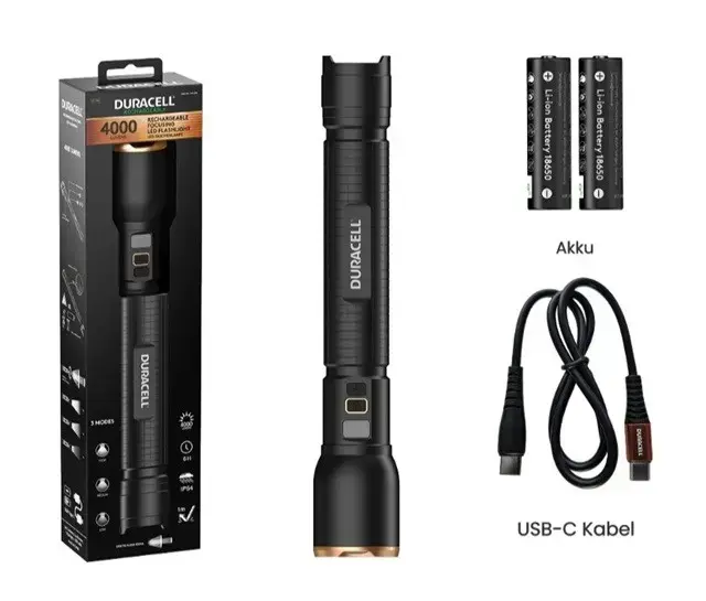 Фонарь Duracell DF4000R Photo 6