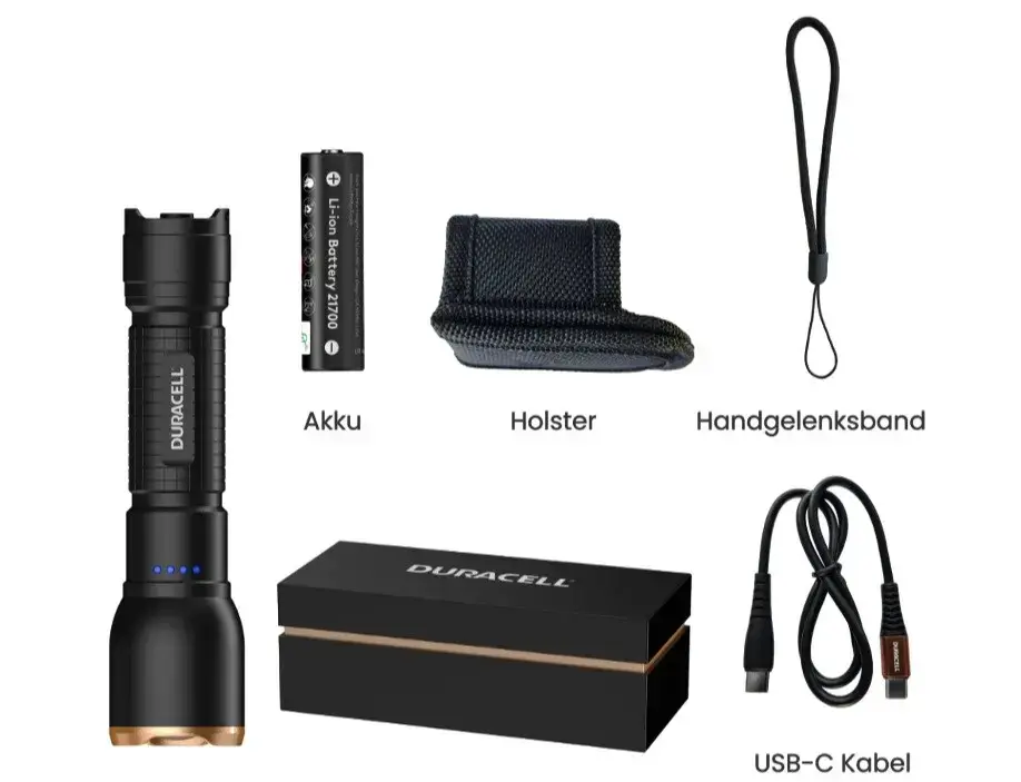 Flashlight Duracell DF1500R Photo 6