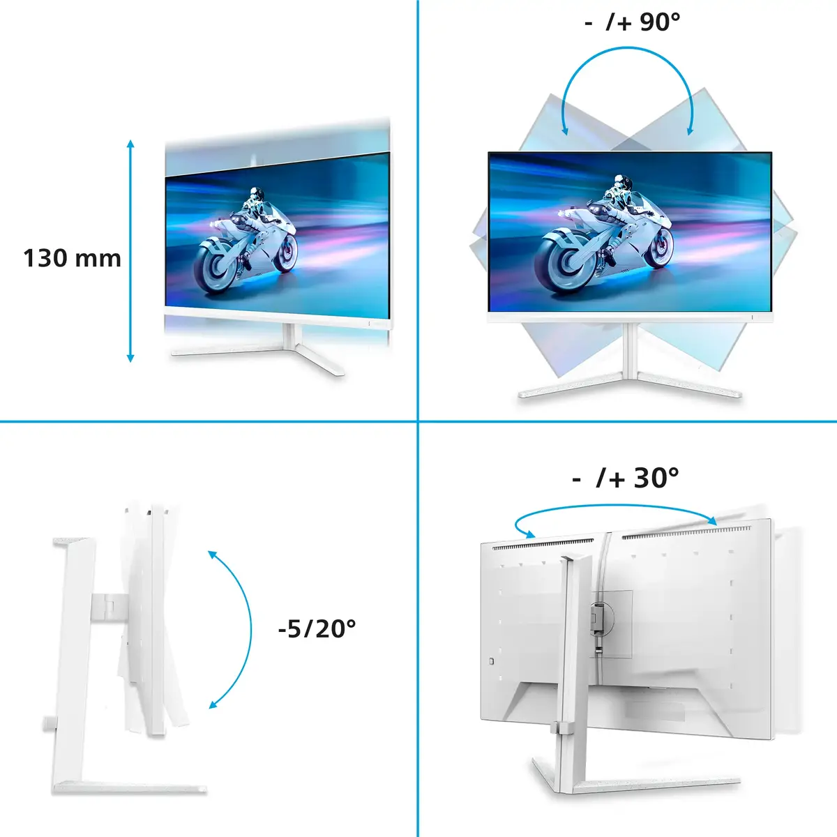 Philips Evnia 6000 27M2N6501L/00 QD-OLED 26,5" monitors Photo 3