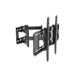 TV floor stand Philips SQM9640/00 for 58.4 cm–2.18 m (23"–86"), up to 55 kg, VESA 200x100–600x400, tilt ±15°, rotate 180° — Black