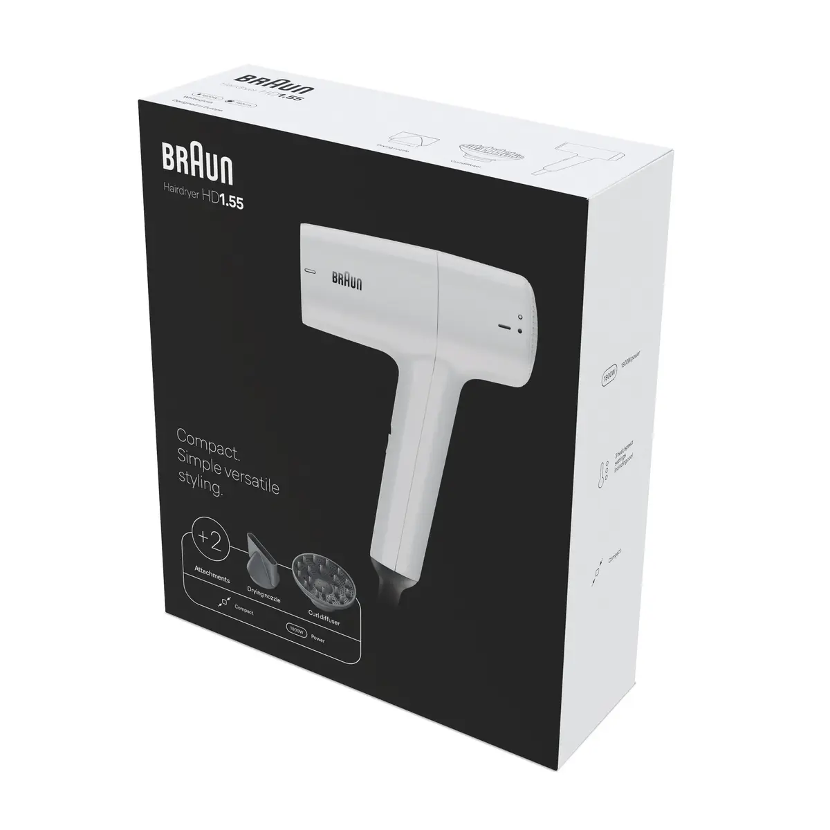 Фен BRAUN HD1.55 1800 Вт Photo 2