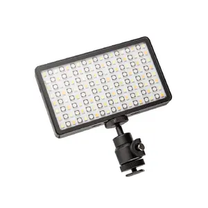 Pastāvīgā fotoapgaismojuma lampa walimex 23036, LED 12 W, 50 000 h, melna, metāls/plastmasa, USB‑C, LiPo akumulators