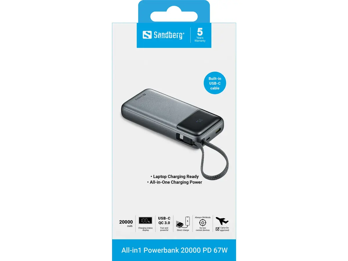 Sandberg 421-29 power bank 421-29 Photo 6