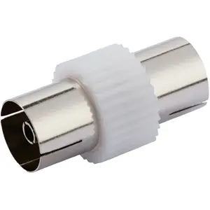 Antenna adapter Vivanco Socket VVANADATFF for coaxial TV connections