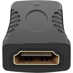 Переходник Vivanco VVVHDMIADFFG HDMI «мама» на HDMI «мама» с позолоченными контактами Черный