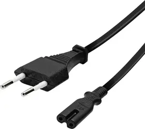 Vivanco VVITPOWERIT12 power cable 1.25 m CEE7/16 to IEC C7 Black