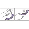Svakom Margot Lilac Swirl двухмоторный G-точка вибратор Photo 11