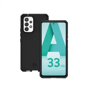 Mobile phone case MOBILIS Spectrum Cover for Samsung Galaxy S23 Ultra, monochromatic black