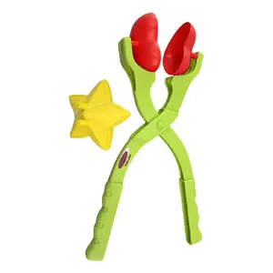 Snowball maker scoop Jamara Snow Play 2in1 — heart and star shapes, ages 3+, multicolour