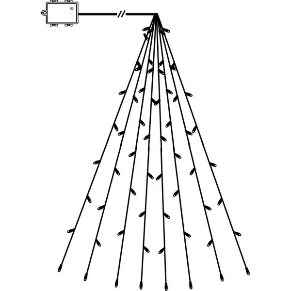 Light decoration chain Star Trading Akku 64 LED Photo 8