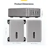 StarTech USB‑C lādētājs 4 porti 240W (140W ports) Photo 17