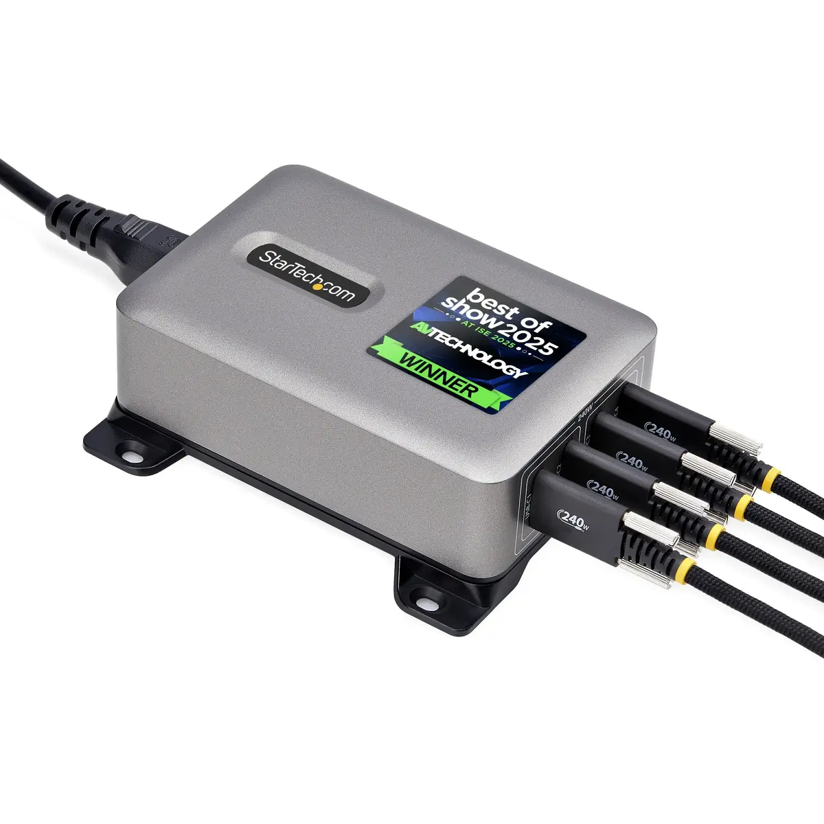 StarTech USB‑C lādētājs 4 porti 240W (140W ports) Photo 18