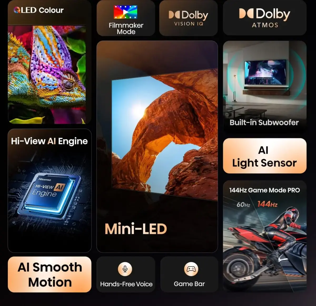 Hisense 50U7Q 50" ULED 4K Smart TV Photo 4