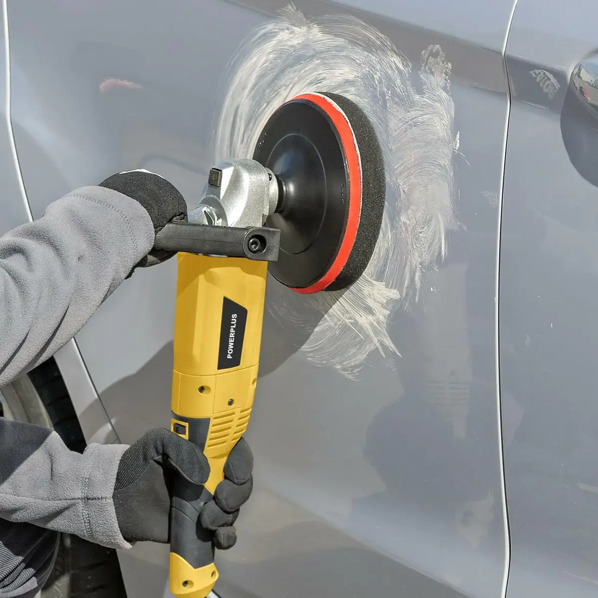 Angle Polisher POWERPLUS POWX04740 1200 W Ø180 Photo 7