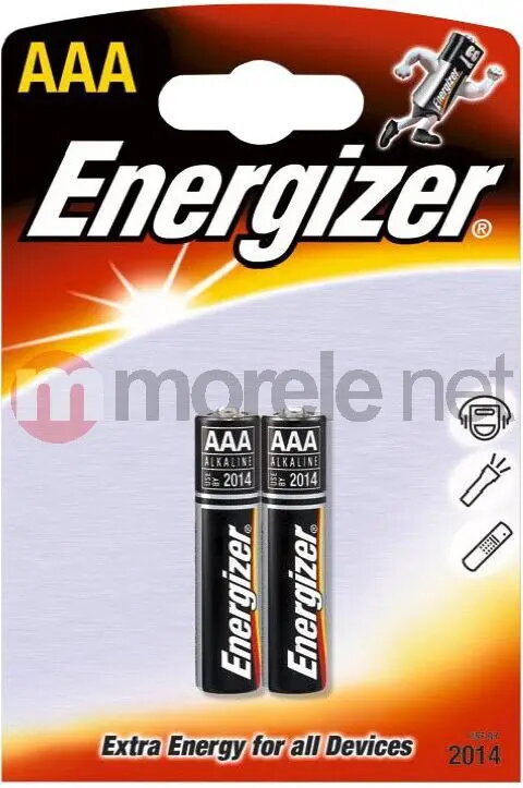 Alkāliskās AAA baterijas Energizer Alkaline Power