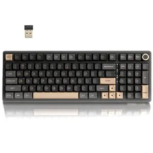 Mechanical Keyboard Royal Kludge R98 Pro Phantom — Beige Switch, US Layout