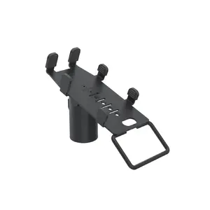 POS mount Ergonomic Solutions SpacePole for Ingenico Lane 3600 DuraTilt SP1 (with handle), metal, black, 91.8×183.2×134.8 mm