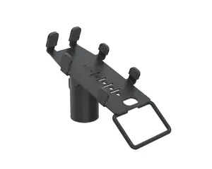 POS mount Ergonomic Solutions SpacePole Payment Ingenico Lane 3600 DuraTiltTM SP1 with handle Black Metal