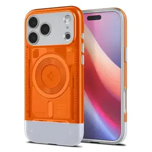 Mobile phone cover Spigen ACS10296 for Apple iPhone 17 Pro Max, fits up to 17.5 cm (6.9"), orange