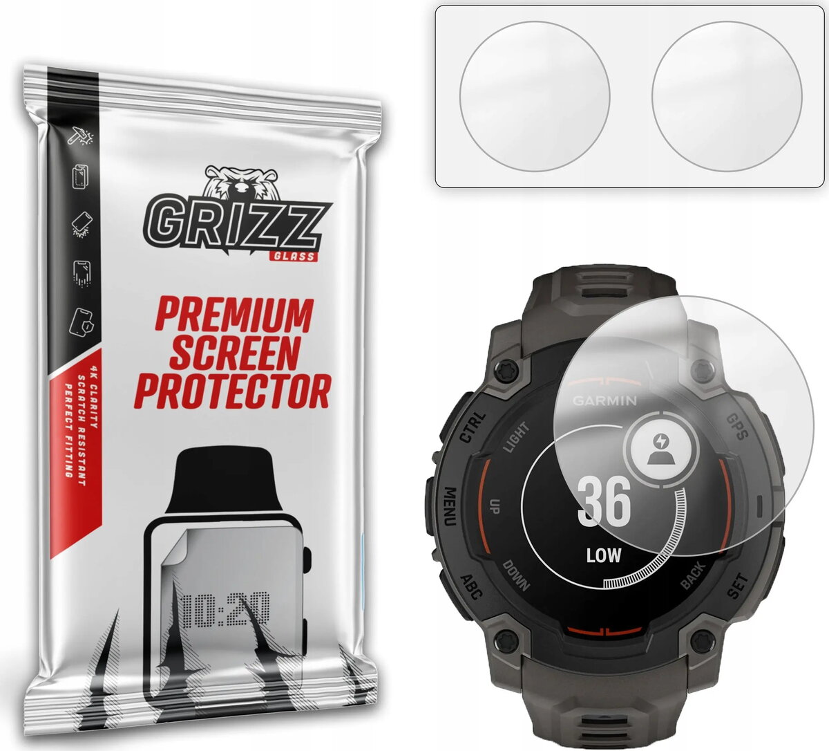 Matēta aizsargplēve GrizzGlass PaperScreen priekš Garmin