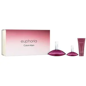 Perfume set Calvin Klein Euphoria Woman — Eau de Parfum 100 ml + 30 ml + Body Lotion 100 ml