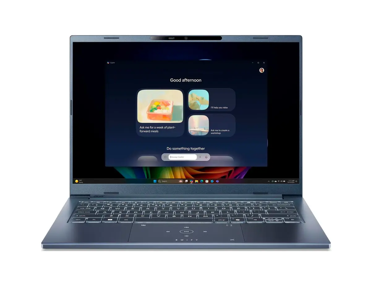 Acer Swift Go 14 AI NX.JNBEG.001 portatīvais Photo 6