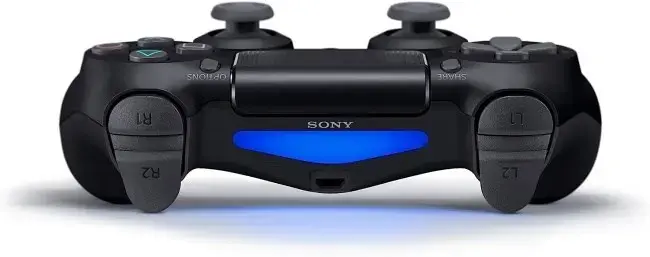 Sony DualShock 4 bezvadu spēļu kontrolieris — melns Photo 4