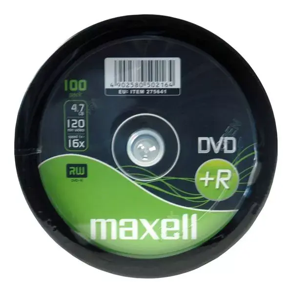 DVD+R Maxell 4.7GB 100pk Photo 2
