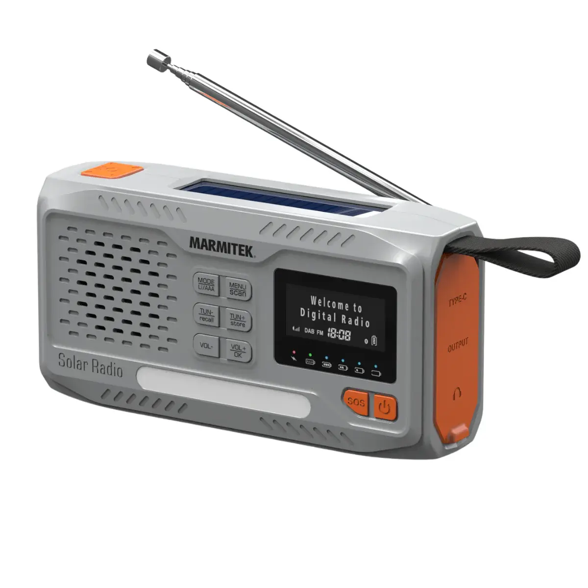 Marmitek RESQ 100 pārnēsājams rokas dinamiskā radio Photo 4
