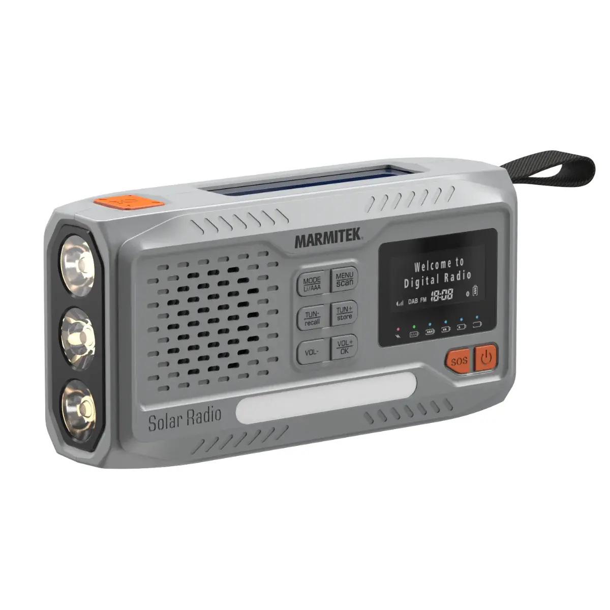 Marmitek RESQ 100 pārnēsājams rokas dinamiskā radio Photo 14
