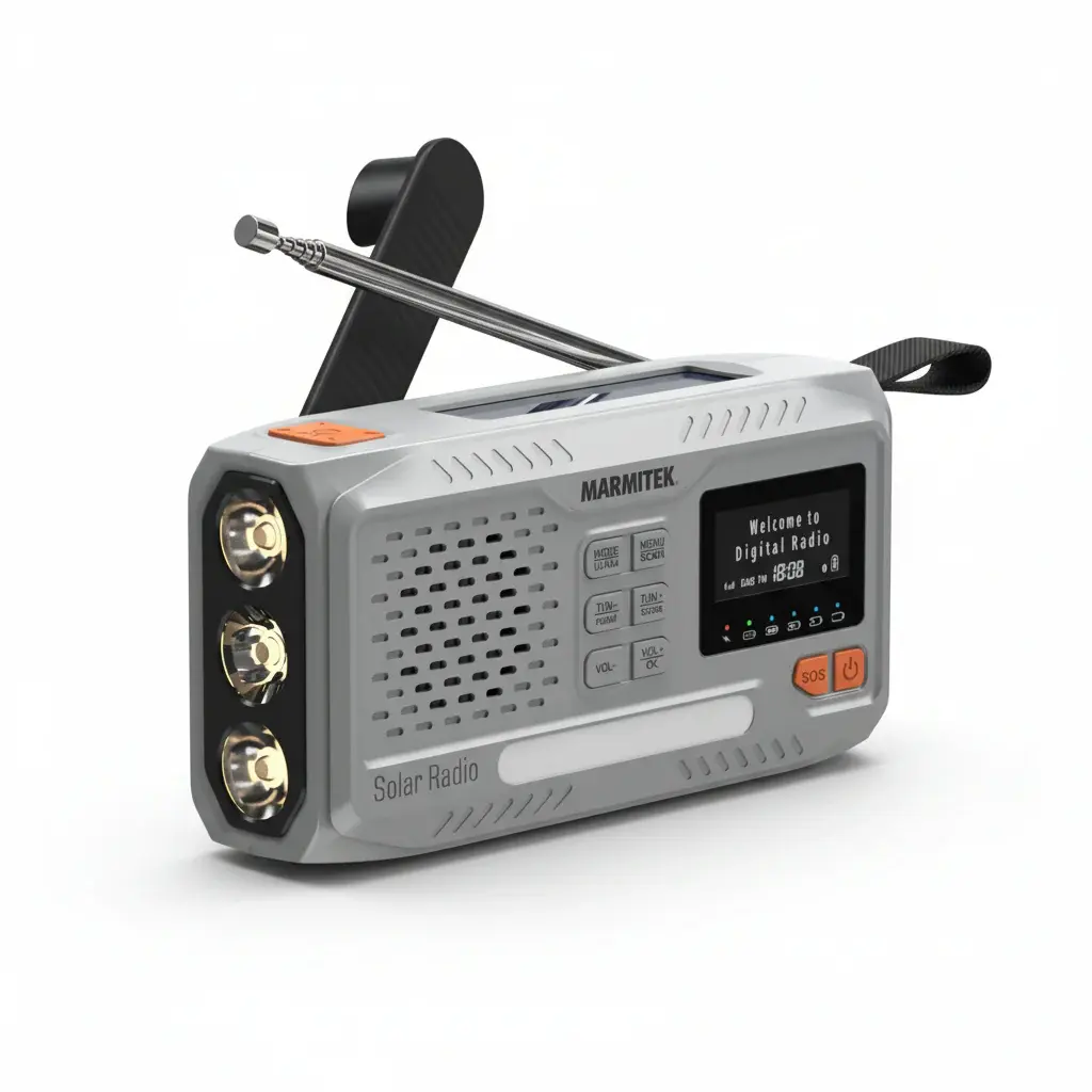Marmitek RESQ 100 pārnēsājams rokas dinamiskā radio Photo 16