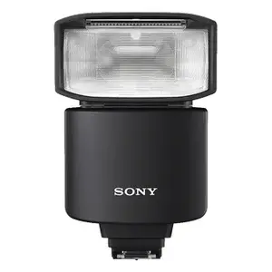 Slave flash Sony GN46, black, approx. 2 s recycle time, AA battery powered