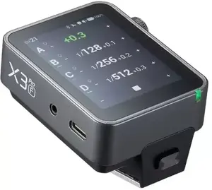 Wireless Flash Transmitter Godox X3Pro F for Fujifilm – TTL, HSS, 2.4GHz, Multi-Group Control