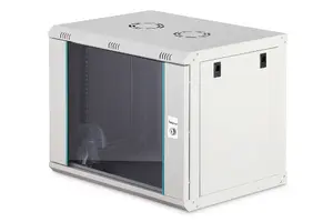 Sienas skapītis 9U DIGITUS Dynamic-N DN-37104, 600x450 mm, IP20, ar atslēgu, piegādāts nesaliktā veidā