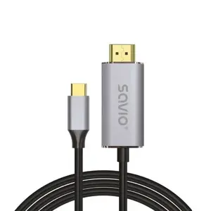 USB‑C to HDMI cable SAVIO CL-199, 2 m length, for video/audio output