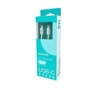 USB-C to USB-C cable ADATA CACC-100PN-WH, USB 2.0, 1 m, white