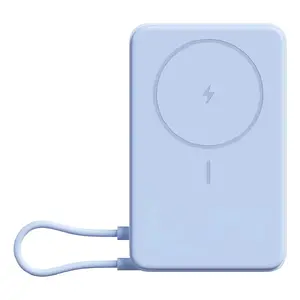 Power bank Xiaomi BHR08PCGL 5900 мА·ч Li‑Ion с беспроводной зарядкой, USB‑C, синий