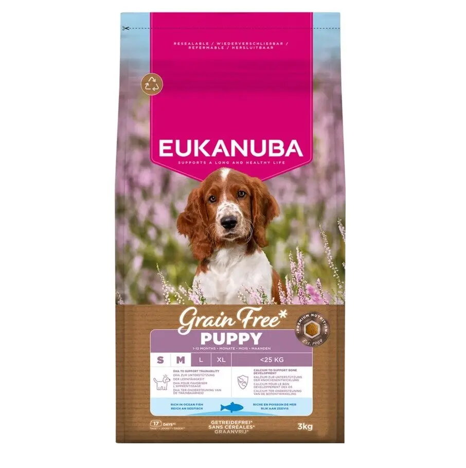 Sausā barība kucēniem EUKANUBA Puppy &