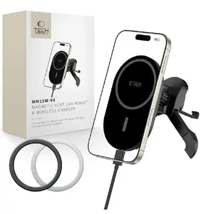Car Air Vent Magnetic MagSafe Holder Tech-Protect MM15W-V6 — black