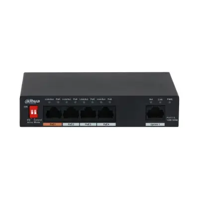 DAHUA PFS3005-4ET-60 PoE nevadāms L2 komutators Photo 2
