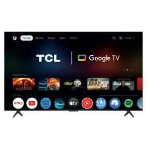 Televizors TCL 55C61K 55" (139,7 cm) 4K Ultra HD QD‑Mini LED Smart TV ar Google TV, Wi‑Fi, PPI 4100, metālisks