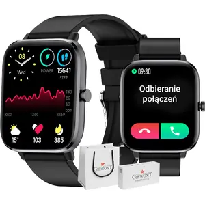 Смарт‑часы Giewont Dynamic SmartCall GW230-2 — цвет Carbon/Carbon