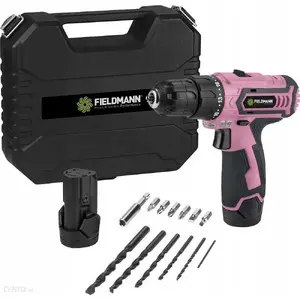 Cordless drill-driver Fieldmann FDV 10253-A 12 V with 2 × 1.3 Ah batteries