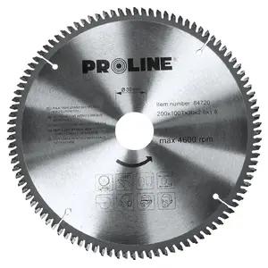 Диск для циркулярной пилы Proline 210 x 30 мм, 100 зубьев, модель 84722