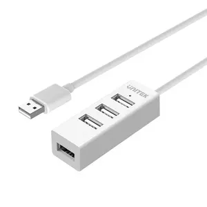 USB 2.0 Interface Hub UNITEK Y-2146, 4-port hub, 480 Mbit/s, White