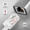 Axagon ADE-TXCA Gigabit Ethernet adapter USB-C/USB-A Photo 2