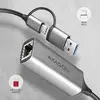 Axagon ADE-TXCA Gigabit Ethernet adapter USB-C/USB-A Photo 6