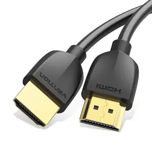 HDMI cable Vention Portable 1.5 m — HDMI Type A male to male, HDMI 2.0, 18 Gbit/s, gold-plated contacts, black